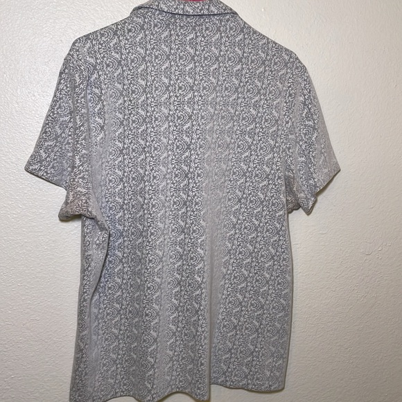 ALFANI BUTTON UP DRESS SHIRT - Picture 5 of 6